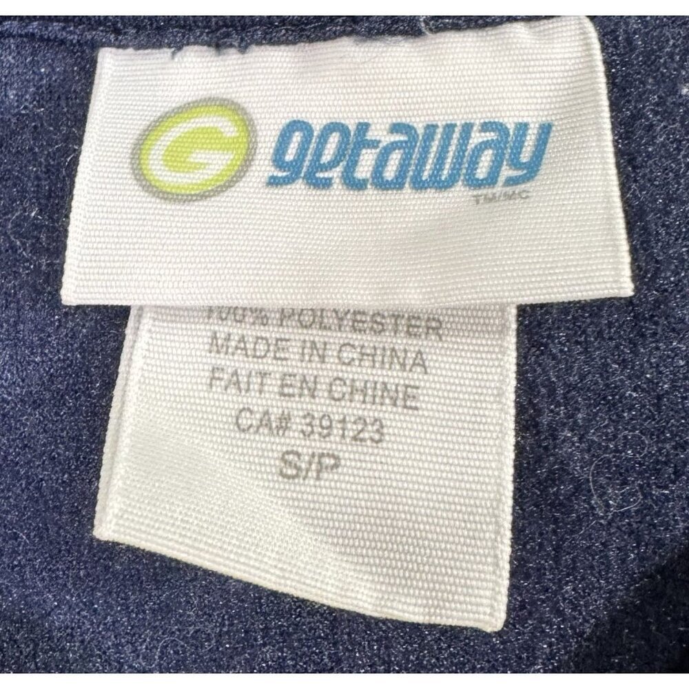 Hockey Jersey Size S Blue Green Boys Embroidered LIKE NEW Puck Sticks Dragons - Picture 3 of 10